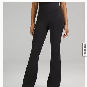 Lululemon Groove Super High Rise Flared Pant Nulu